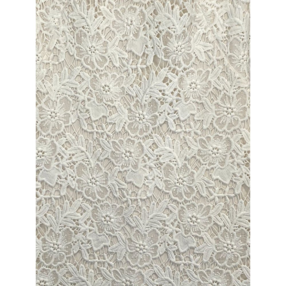 Vintage Lauren Ralph Lauren Dress Size 2 White Embroidery Lined Bodycon Wedding - Picture 13 of 14